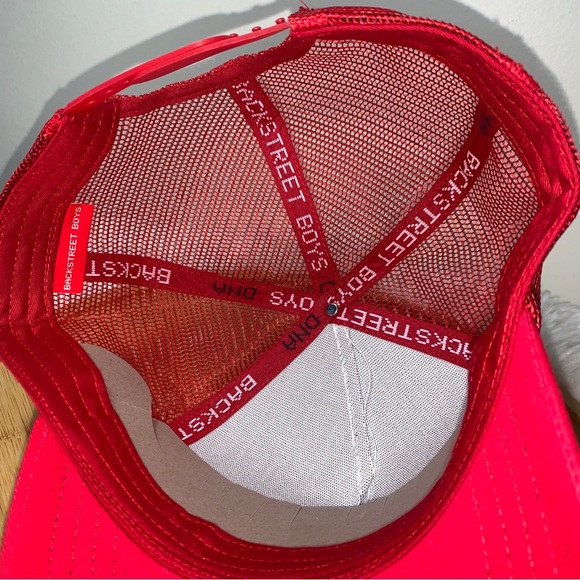 Backstreet Boys Mesh Trucker Snapback Hat BSB Logo Boy Band Tour Concert Cap - Picture 5 of 5